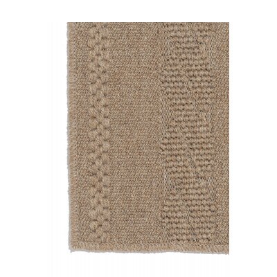 ウールラグ/Fisherman's Court  CAMEL  90×60cm