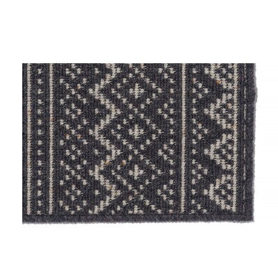 ウールラグ/Fisherman's Court NAVY×IVORY 200×300cm