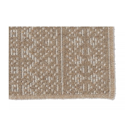 ウールラグ/Fisherman's Court CAMEL×IVORY 200×250cm