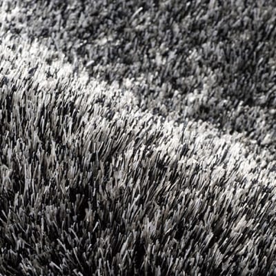 【200×250cm】ネオグラス 　カーペット 　ラグ　　カラー:ブラック