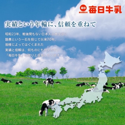 毎日牛乳 国産果汁100%ふじ(青森県産) 200ml紙パック×24本入