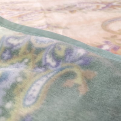 【シングルサイズ】オールシーズンふんわりやわらか綿毛布 ピンク1枚   MO-110-PI