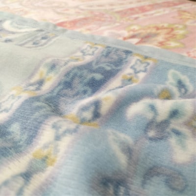 【シングルサイズ】オールシーズンふんわりやわらか綿毛布 ピンク1枚   MO-111-PI