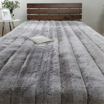 【シングルサイズ2枚組】贅沢フェイクファーボリューム敷パッド    MGP-2350-2P