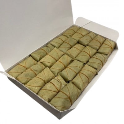 【鯖20個入り】大森屋　しぶ柿の葉ずし　【配送不可地域：離島・北海道・沖縄県・東北・関東・九州】