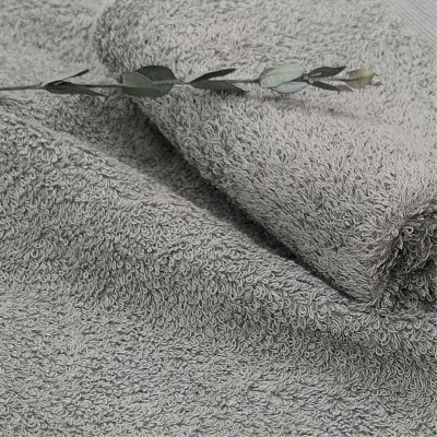 【バスタオル3枚組】オーガニックコットンバスタオル(60×120cm) 彩りグレー