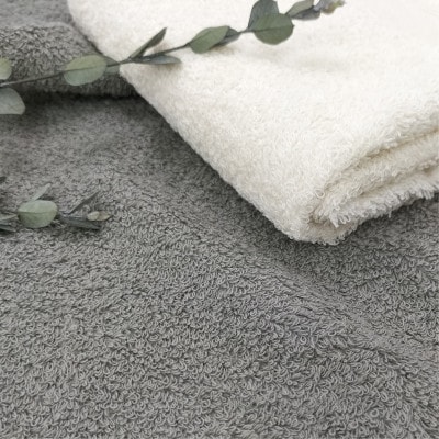 【フェイス4枚バス2枚組】オーガニックコットンフェイスタオル＆バスタオルセット  彩り色アソート