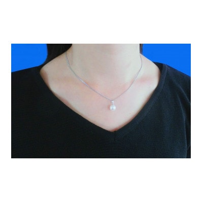 あこや本真珠ペンダント　7.5～8mm玉【配送不可地域：沖縄県】