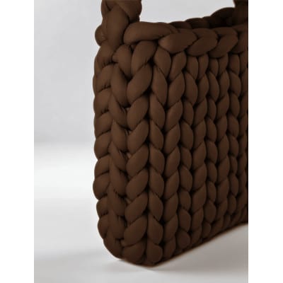 ブラウン トートバッグ