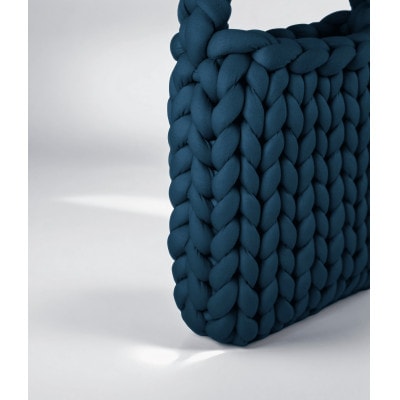 ネイビー トートバッグ