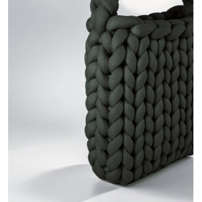 ダークグレー トートバッグ