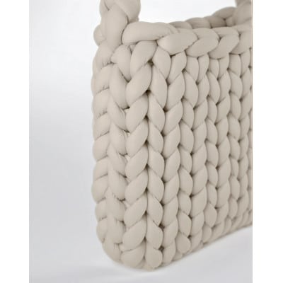 クリームトートバッグ