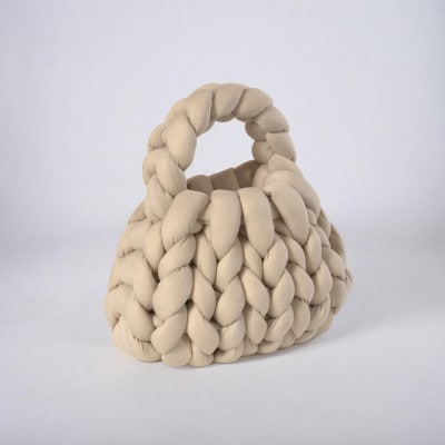 クリームベビーバッグ