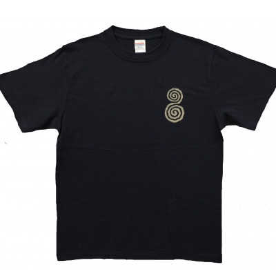 Tシャツ ふとまに 太占 姫川薬石 ネイビー (半袖 160サイズ)