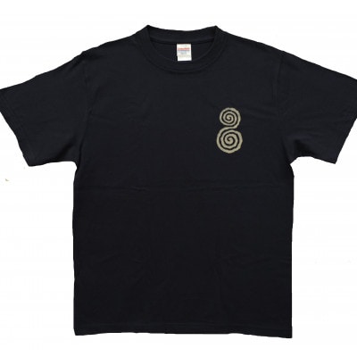 Tシャツ ふとまに 太占 姫川薬石 ネイビー (半袖 Sサイズ)