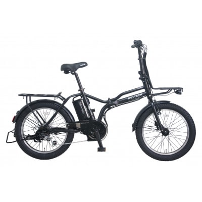 PELTECH X-Adventure20型折り畳み自転車外装6段変速ハイパワーモデルマットブラック【配送不可地域：沖縄県】