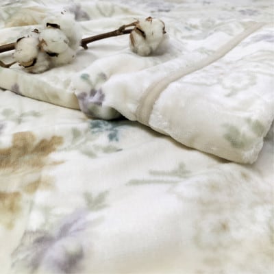 【シングルサイズ】『ほっ』とするやさしい暖かさの綿毛布  SH-36901S