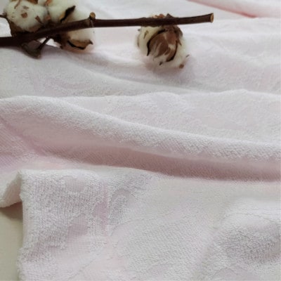 『軽やか』で洗濯しやすい綿100%タオルケット シングルサイズ(140×190cm)5164-PI