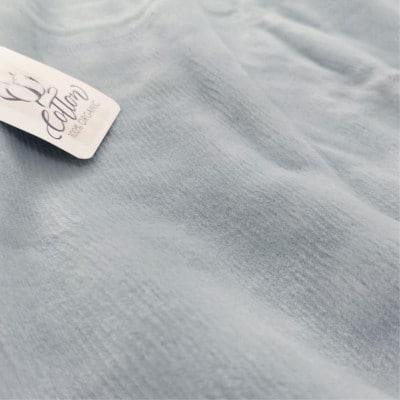 【掛敷セット】贅沢ふわふわオーガニックコットン綿毛布と敷毛布 GY　OGMM-ST-GY