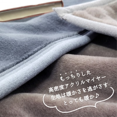 【4枚組】超ロングサイズ140×220cm 洗える!　ベーシックカラー高密度軽量毛布 アソート