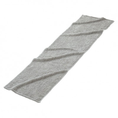 スリムバスタオル2枚セット　スーパーZEROパイル使用(色:グレー)泉州こだわりタオル