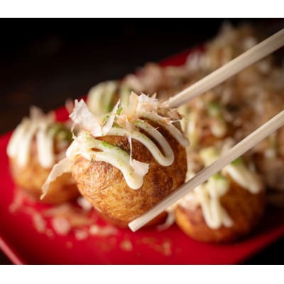 こだわりの定番たこ焼き　10食入り+たこ一オリジナルたこ焼きソース　2本【配送不可地域：離島】