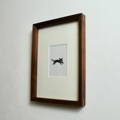 Wood Frame ウォールナット　A4サイズ 計1セット