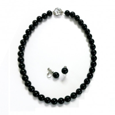 漆黒の大玉ジェット2点セット【配送不可地域：沖縄県】