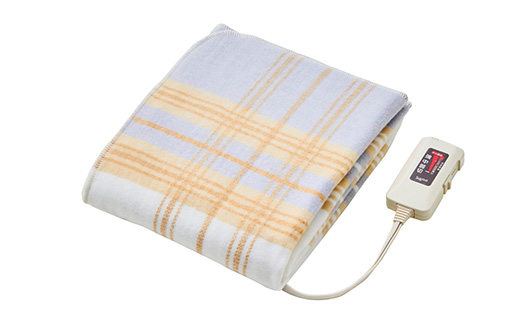 電気敷毛布　約140×80cm