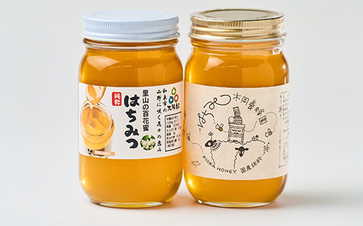 道の駅で大人気のハチミツ(300g×2本)