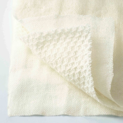 ガーゼひざ掛け(とろけるようなやわらかさのインナーハニカムウールミックスガーゼ)