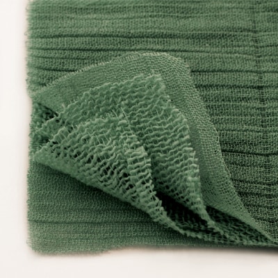 高吸水ガーゼハンカチ8枚セット　四重織シャリ感ガーゼ　和泉木綿(ガーデンスタイル)