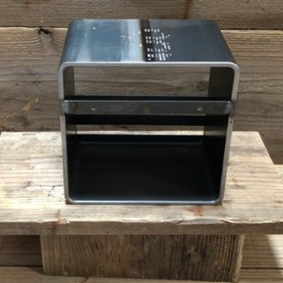 COBA(73)アイアン花器　ロビン150角