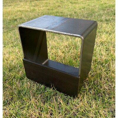 COBA(74)アイアン花器(鉄仮面200角)