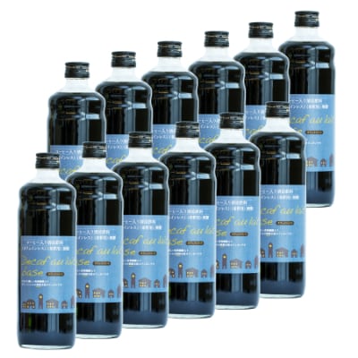 辻本珈琲で人気のおすすめコーヒー希釈液 デカフェ オレ・ベース[無糖]12本 自社焙煎