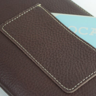 【サコッシュバッグ】ショルダーバッグ 牛革 本革 斜めがけ 薄型【ak-53nns-BR】