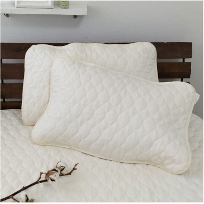 【Mサイズ 43×63cm】オーガニックコットンガーゼ和泉木綿枕パッド 2枚組　OG-5M-2P