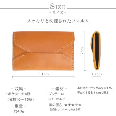 【薄型 名刺入れ】エンベロープ型 カードケース 名刺【apo-13bu-GR】