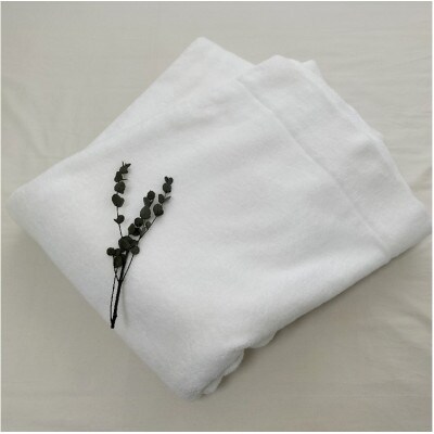 【シングル】高吸水・厚手のスーパーゼロタオルケット(140×190cm)WH　SNT-30ZR-WH