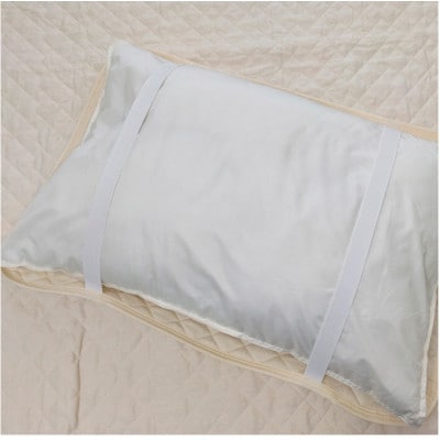 【Mサイズ 43×63cm】和泉木綿 艶やかシルクコットンガーゼ枕パッド2枚組 PK1505PM2P