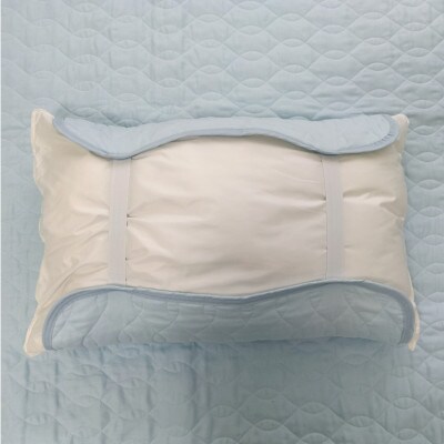 和泉木綿オーガニックコットン和晒2重ガーゼ枕パッド2枚組(50×60)OGG-5060-BL-2P