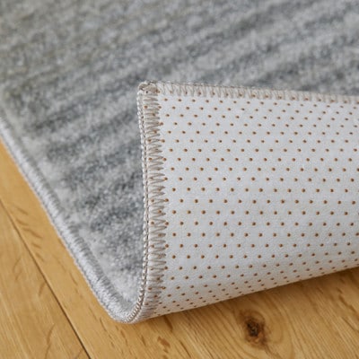 【190×190cm】ペットと一緒に 過ごせる ラグ   (マールII) カラー:ダークグレー