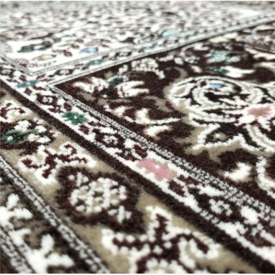 【3畳用】200×250cm 洗える国産モケット織ラグ ワイン(サンレモ200×250WI)