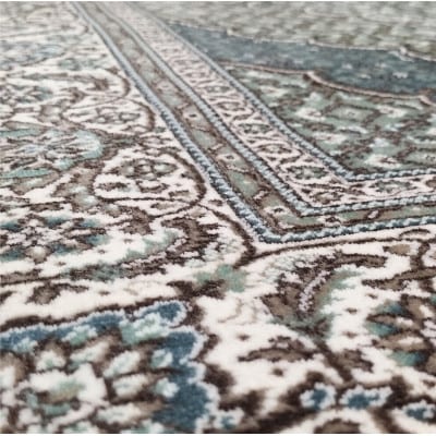 【3畳用】200×250cm 洗える国産モケット織ラグ グリーン(ローレル200×250GR)