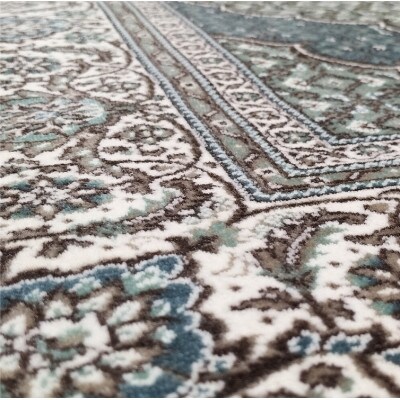 【3畳用】200×250cm 洗える国産モケット織ラグ グリーン(ヘラティ200×250GR)