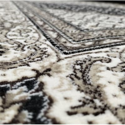 【3畳用】200×250cm 洗える国産モケット織ラグ ベージュ(ヘラティ200×250BE)