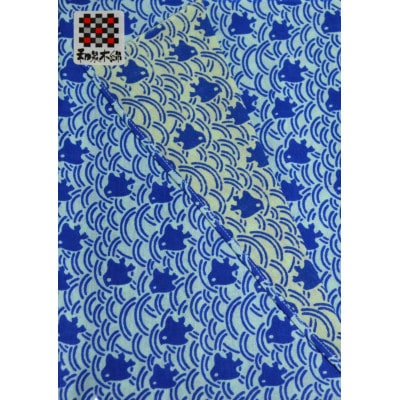 和泉木綿手ぬぐい(千鳥模様 )