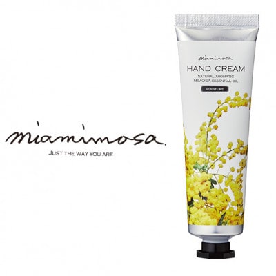 スーパーZERO　フェイスタオル　ミモザイエロー4枚＆ミアミモザ　ハンドクリーム(50g)セット