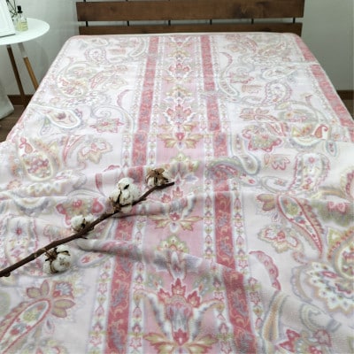 【シングルサイズ2枚組】オールシーズンふんわりやわらか綿毛布   MO-111-2P