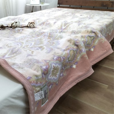 【シングルサイズ2枚組】オールシーズンふんわりやわらか綿毛布   MO-110-2P